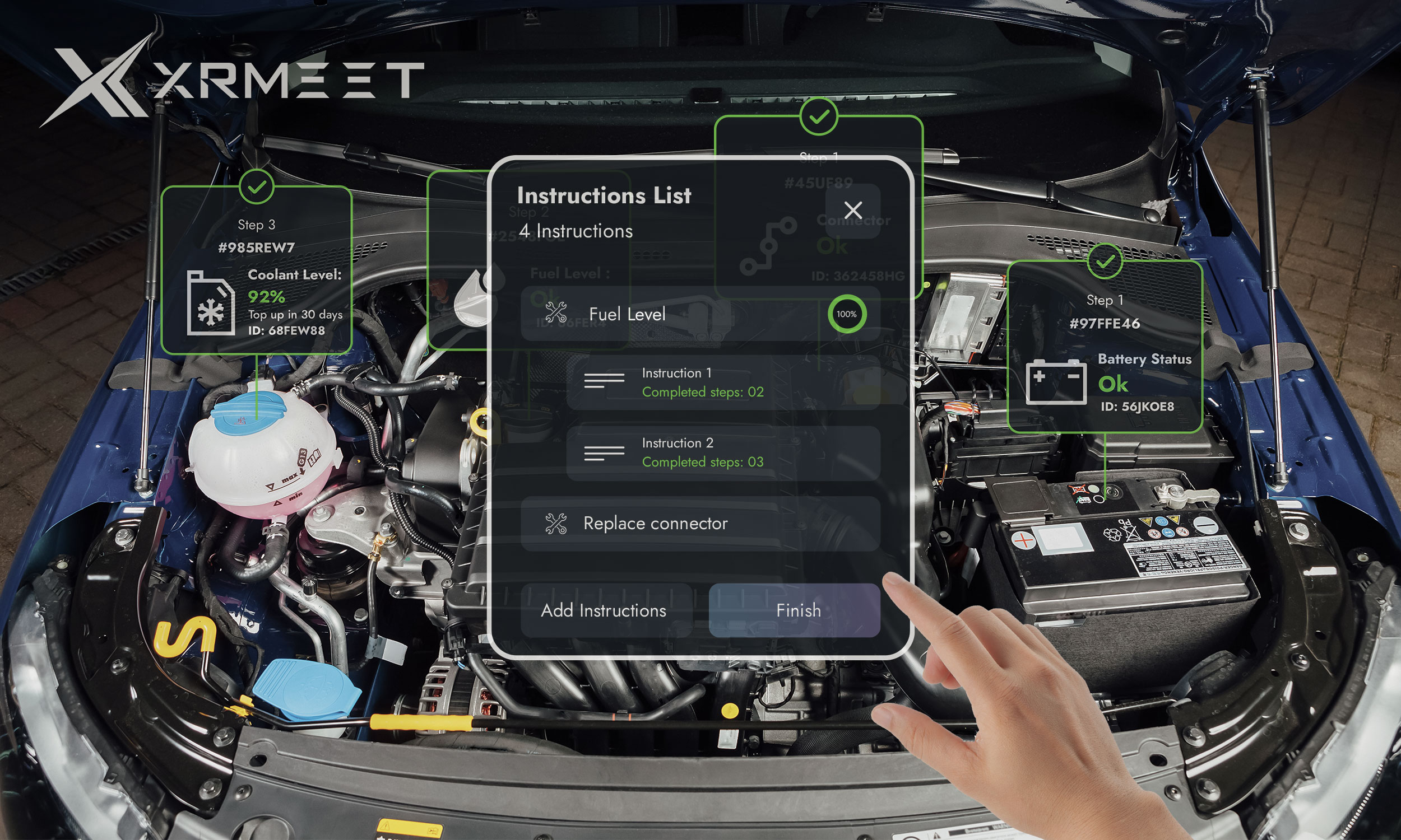  Augmented Reality for automotive maintenance 