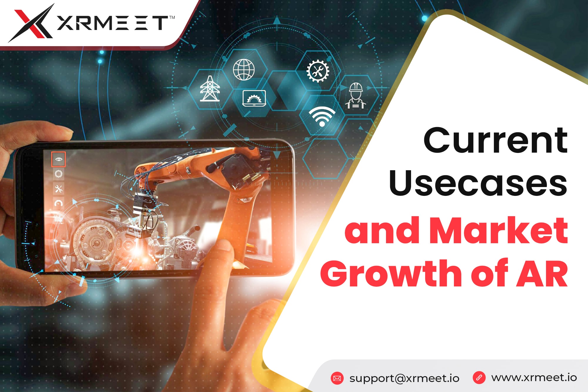 current use cases and market growth of ar
                           